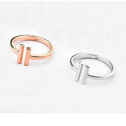 Champagne Gold Or Platinum Plated Ring